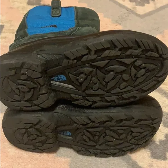 The North Face snow boots.