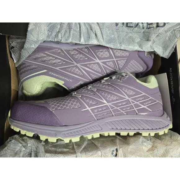 The North Face Ultra Endurance Trail Running, Lavender Gray Ambrosia Green, 7.5