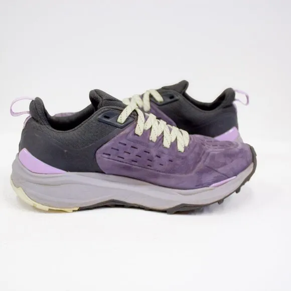 The North Face Vectiv Exploris 2 Futurelight Leather Purple Hiking Shoes Size 9