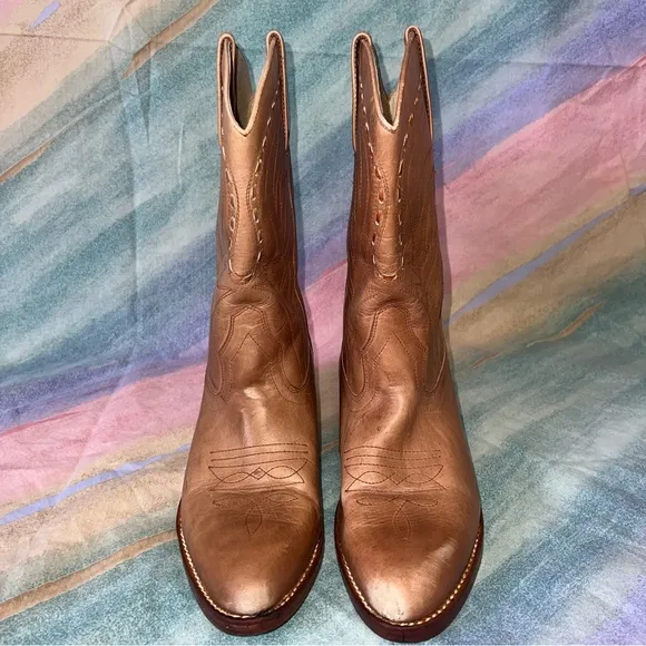 Thom Brown New York women’s western boots cowboy size 9.5 leather brown