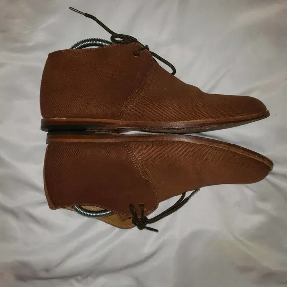 Thorocraft‎ Men’s Brown Canvas Desert Trevor Ankle Chukka Boots Size EU 42 US 9