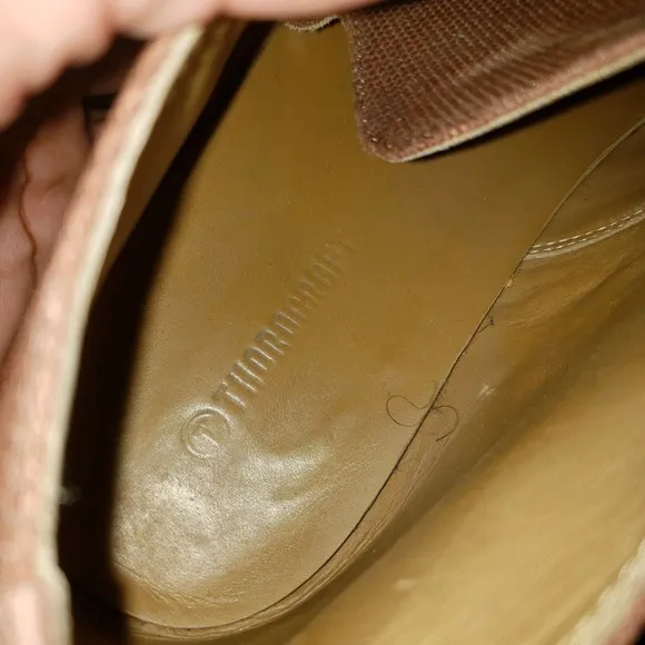 Thorocraft‎ Men’s Brown Canvas Desert Trevor Ankle Chukka Boots Size EU 42 US 9