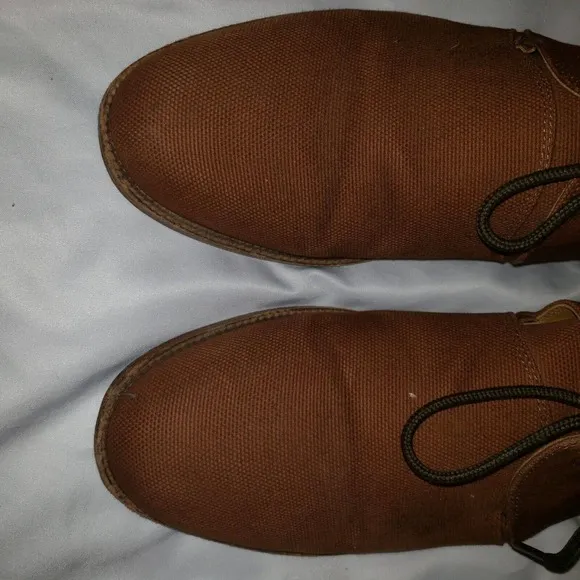 Thorocraft‎ Men’s Brown Canvas Desert Trevor Ankle Chukka Boots Size EU 42 US 9