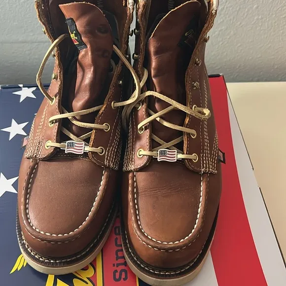 Thorogood 6” Moc Toe Boots (American Heritage Series - 814-4200) - Men’s 11.5 EE