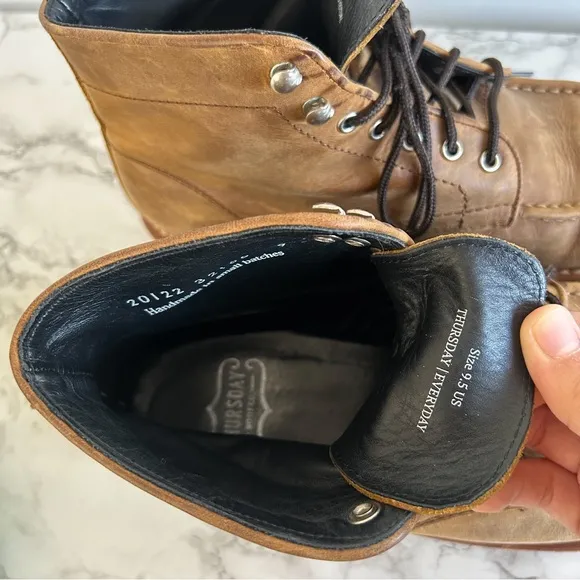 Thursday Men’s Diplomat Boots Sz 9.5