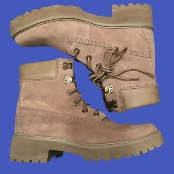 TIMBERLAND 6 in. Premium TAUPE Nubuck Boot Women’s Size 10
