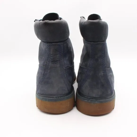 Timberland 6 Inch Men’s 12 M Premium Boots Navy Nubuck Leather Primaloft 400 G