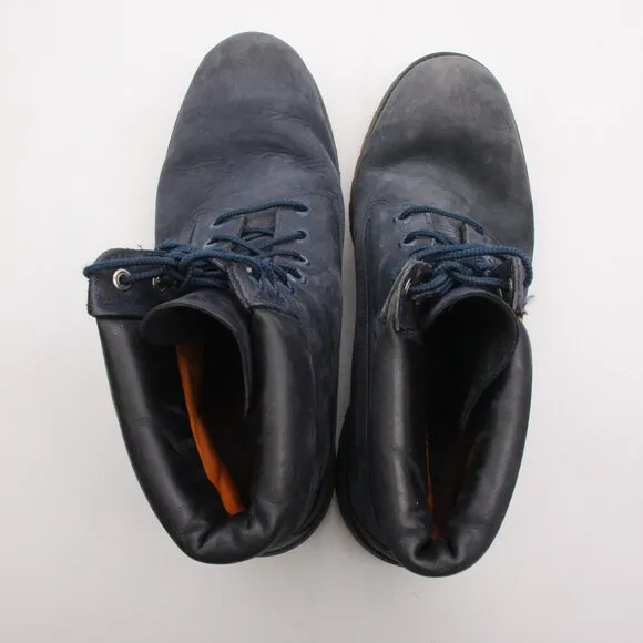 Timberland 6 Inch Men’s 12 M Premium Boots Navy Nubuck Leather Primaloft 400 G