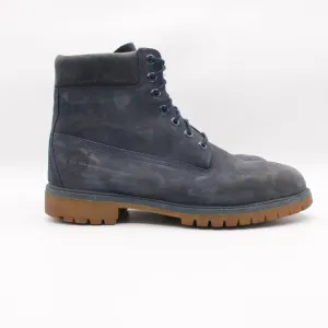 Timberland 6 Inch Men’s 12 M Premium Boots Navy Nubuck Leather Primaloft 400 G