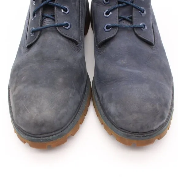 Timberland 6 Inch Men’s 12 M Premium Boots Navy Nubuck Leather Primaloft 400 G
