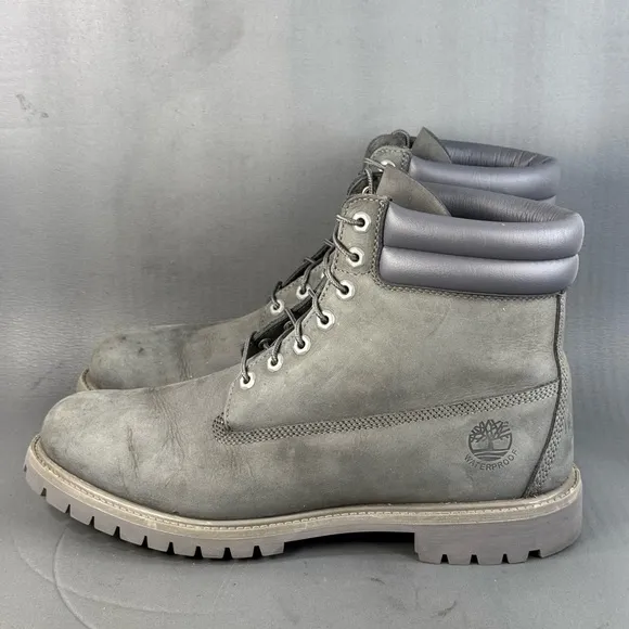 Timberland 6 Inch Premium 'Dark Grey boots men’s size 13