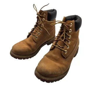 Timberland 6” Inch Premium Women’s Size 8.5 Boots Nubuck Wheat Boots waterproof