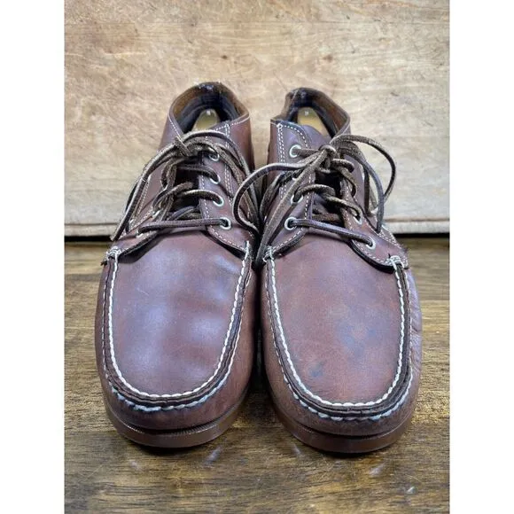 Timberland Brig 4-Eye Boat Shoe Size 13 M Light Brown Non-Marking Sole 29571‎