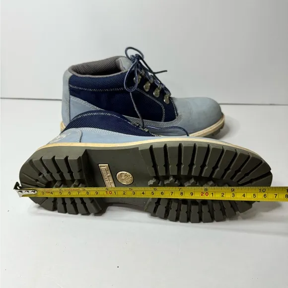 TIMBERLAND Campsite Chukka Cornflower Navy 28014 Men's Size 6 Women’s 8 Boots