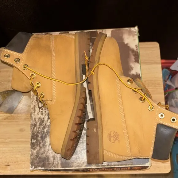 Timberland Construction Boots 🥾 w/Original Box