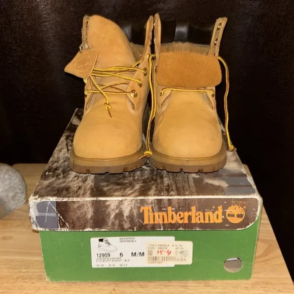 Timberland Construction Boots 🥾 w/Original Box