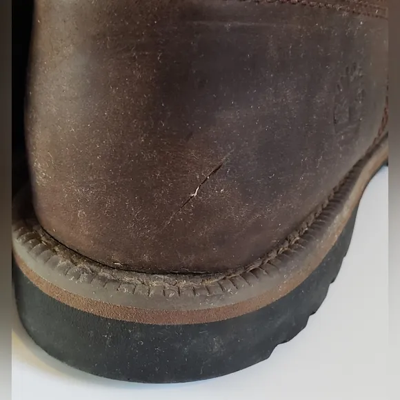 Timberland Grantly Chukka Leather Moc Toe Ankle Dark Brown Men A1859 Siz…