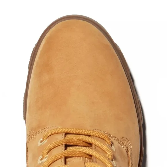Timberland Lana Point 6 inch Lace Up Wheat Nubuck Heeled Boots | NEW/NIB!!
