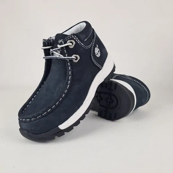 Timberland Ledge MT Outdoor Hiking Shoes LITTLE KIDS Navy Suede SZ 11