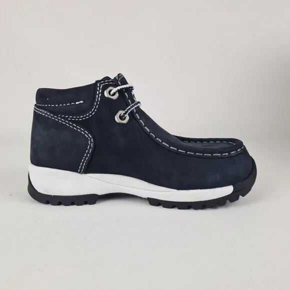 Timberland Ledge MT Outdoor Hiking Shoes LITTLE KIDS Navy Suede SZ 11