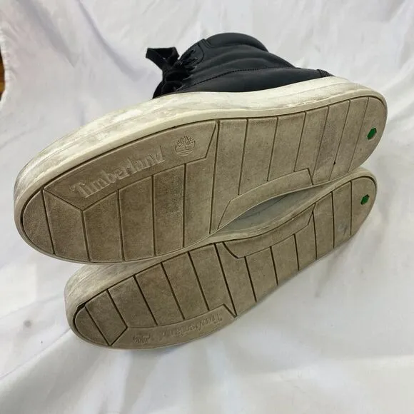 Timberland Mayliss 6-inch Platform Sneaker Boots Women Size 7 Black Leather