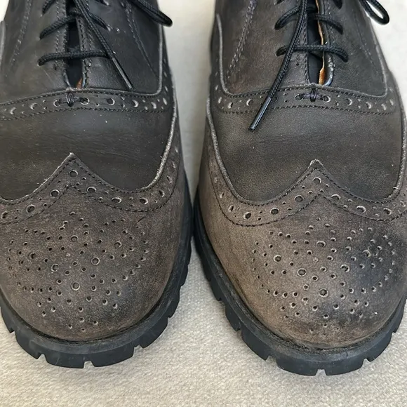 Timberland Oxford Wingtip Brogue Shoes Men's 8M Waterproof Made in USA