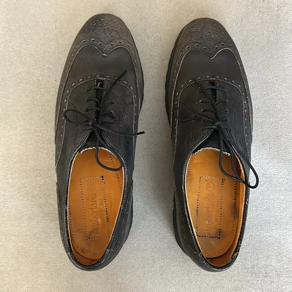 Timberland Oxford Wingtip Brogue Shoes Men's 8M Waterproof Made in USA