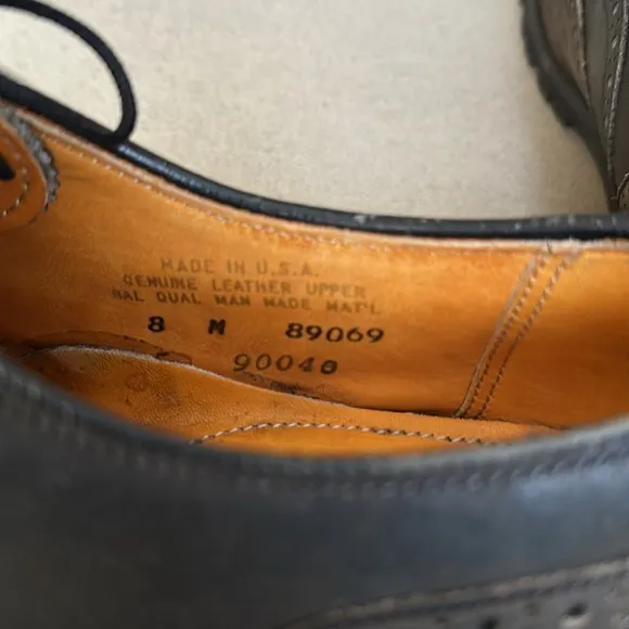 Timberland Oxford Wingtip Brogue Shoes Men's 8M Waterproof Made in USA