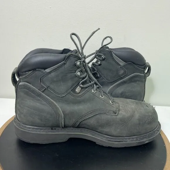 Timberland Pro Pit Boss 6&quot; Steel Toe Work Boot Black Men's Size 13 M