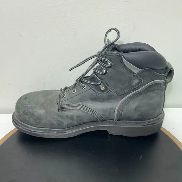 Timberland Pro Pit Boss 6&quot; Steel Toe Work Boot Black Men's Size 13 M