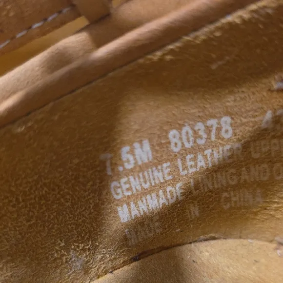 Timberland Women's Earthkeepers Tan Wedge Shoes