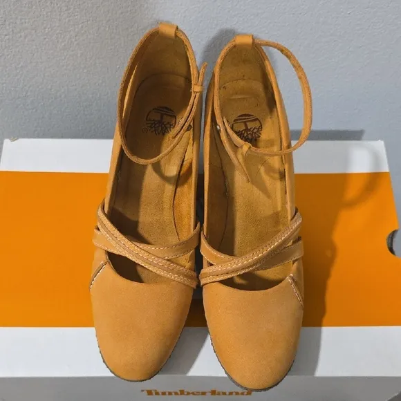 Timberland Women's Earthkeepers Tan Wedge Shoes