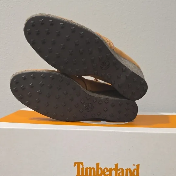 Timberland Women's Earthkeepers Tan Wedge Shoes