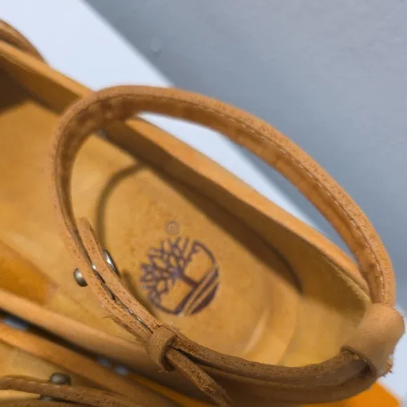 Timberland Women's Earthkeepers Tan Wedge Shoes