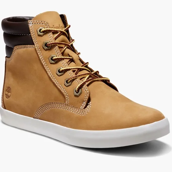 Timberland Women’s Sz 8 Dausette Wheat Nubuck Sneaker Ankle Boot