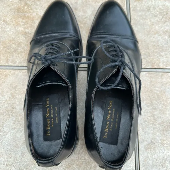 To Boot New York Aiden Cap Toe Shoes