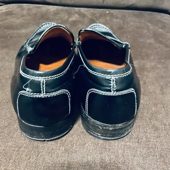 TOD's Mens Black Loafer Driving Shoes Mens size 10 US 43 EUR 9 UK non slip soles