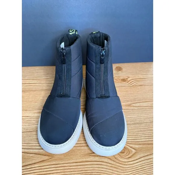 Toms Black Repreve Alpargata Mallow Puffer Boots Womens 9 Rain Boots Snow Boots