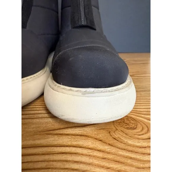 Toms Black Repreve Alpargata Mallow Puffer Boots Womens 9 Rain Boots Snow Boots