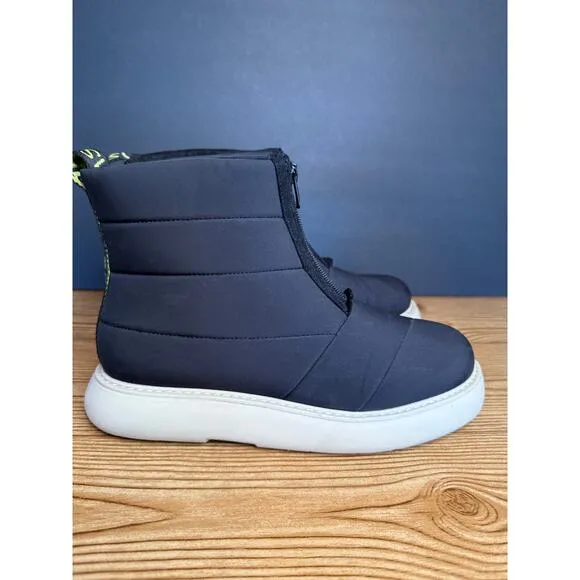 Toms Black Repreve Alpargata Mallow Puffer Boots Womens 9 Rain Boots Snow Boots