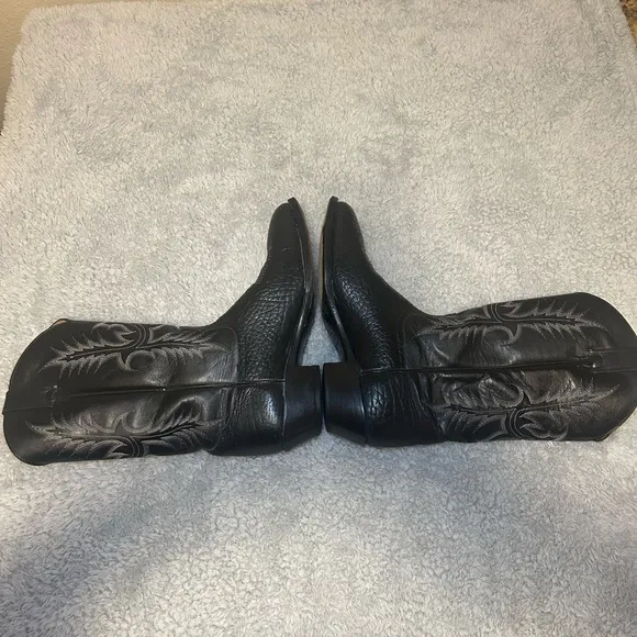 Tony Lama Black Cowboys Boots Men’s, Size 10D
