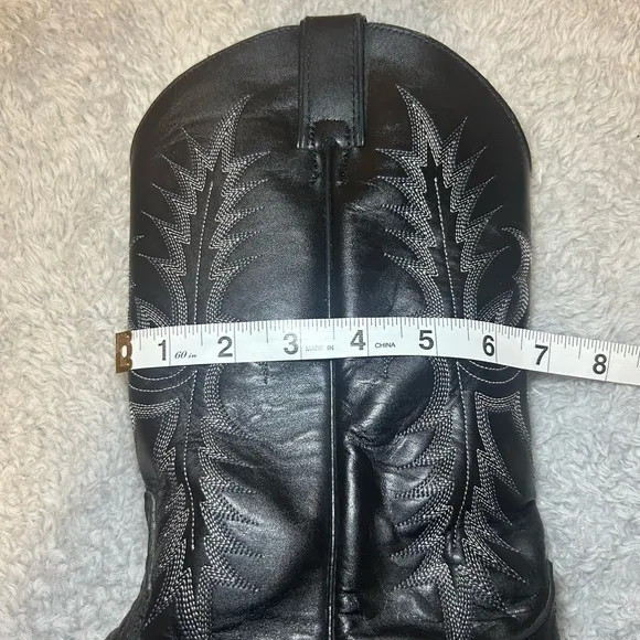 Tony Lama Black Cowboys Boots Men’s, Size 10D