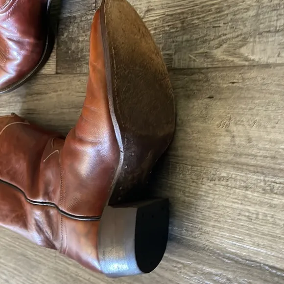 Tony Lama men’s Brown vintage cowboy boots