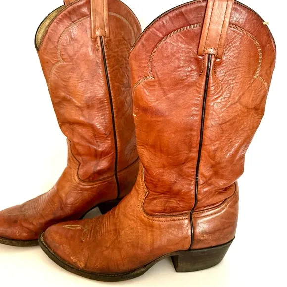 Tony Lama Men’s Cowboy Boots Size 8