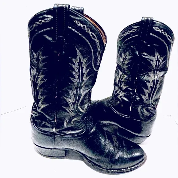 Tony Lama Men’s Western Rockabilly Cowboy Boots size 9.5