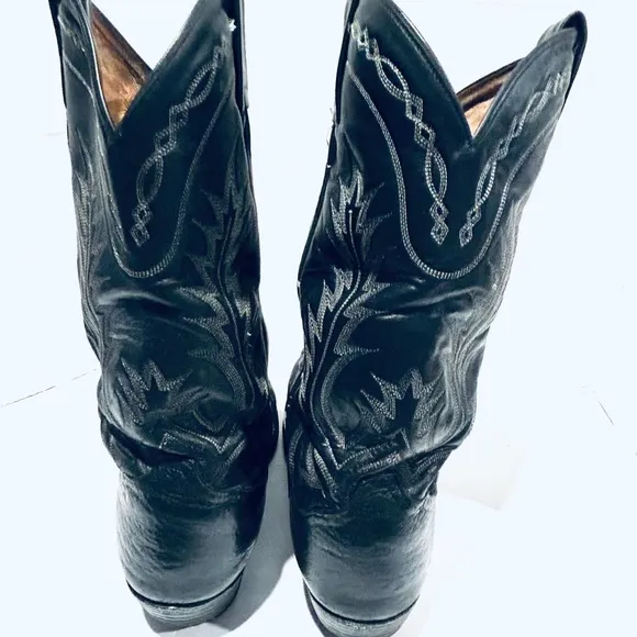 Tony Lama Men’s Western Rockabilly Cowboy Boots size 9.5