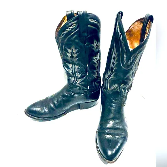Tony Lama Men’s Western Rockabilly Cowboy Boots size 9.5