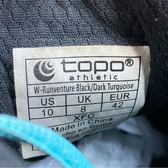 Topo Athletic Runventure Women Hiking Trail Running Shoes Size 10 Wide Toe Box
