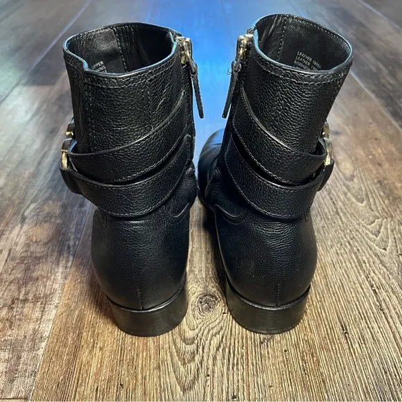 Tory Burch Gemini Link Black Boots Women’s Size 7.5