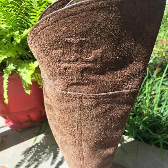Tory Burch  Simone  over the knee  boots  Leather color brown Women Size 5.5